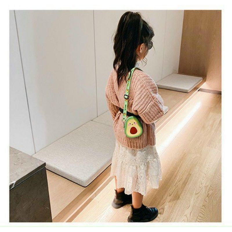 Túi silicon hình trái bơ