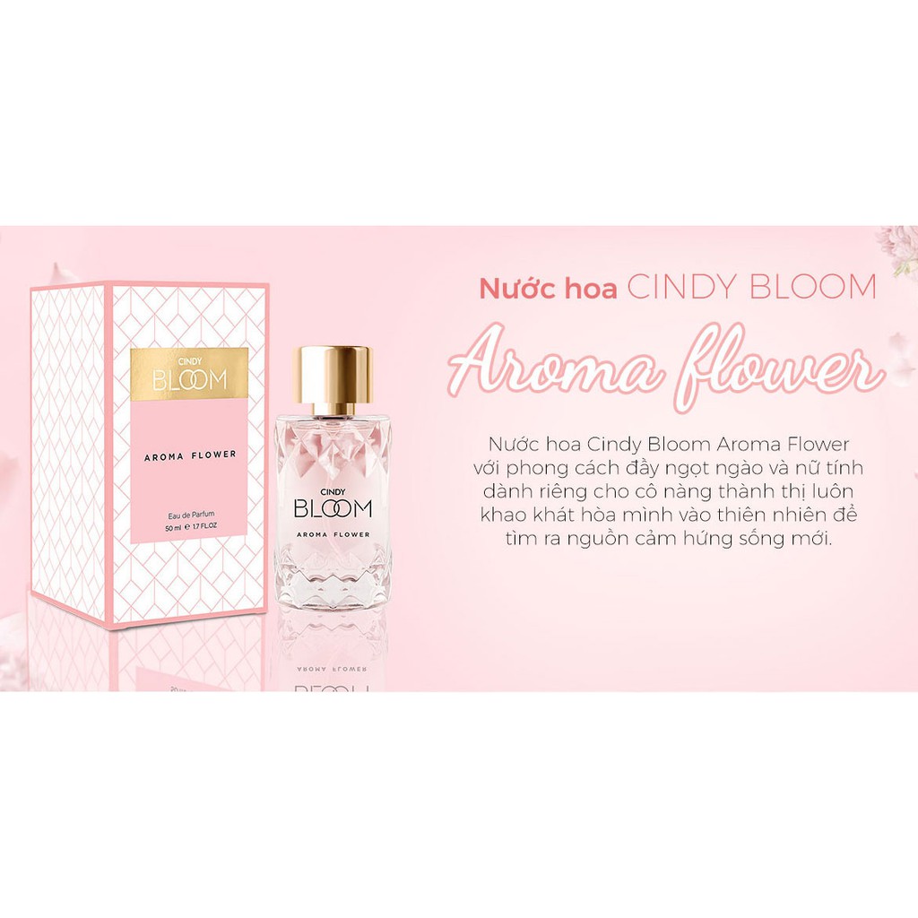 Nước Hoa Cindy Bloom Aroma Flower 10ml Chính Hãng