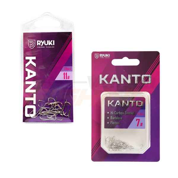 Lưỡi câu cá Ryuki Kanto, không ngạnh.