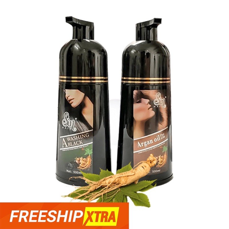 dầu gội phủ bạc dye hair dầu gội là đen