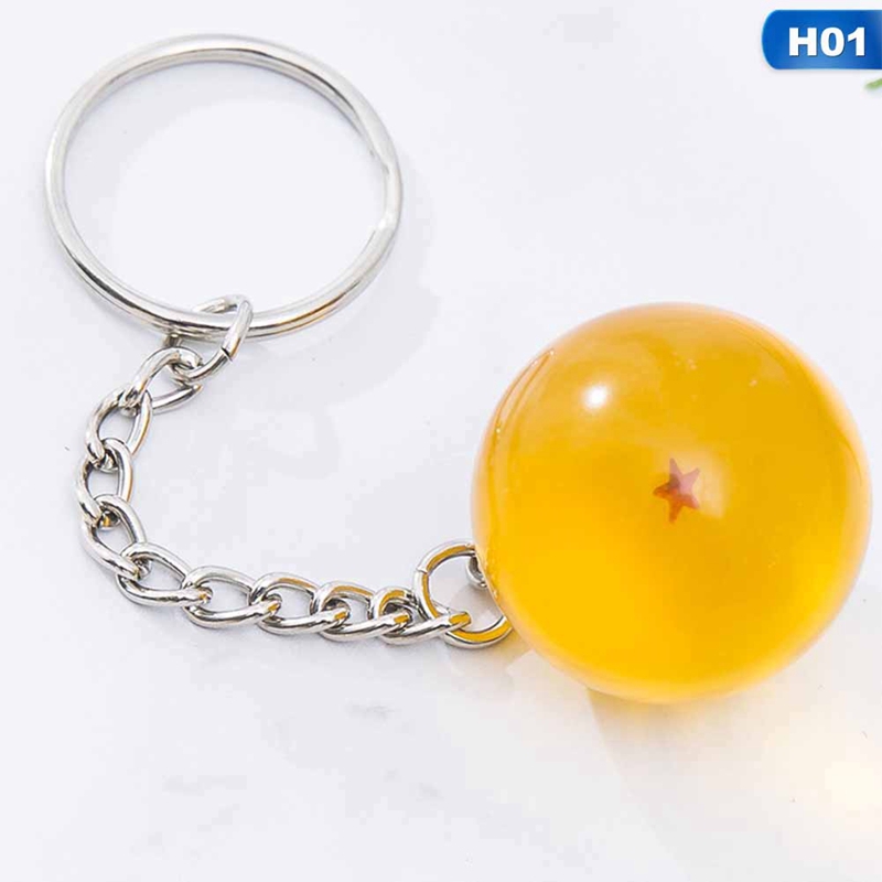 Móc Khóa Nhân Vật Son Goku Trong Dragon Ball Z 7 Viên Ngọc Rồng