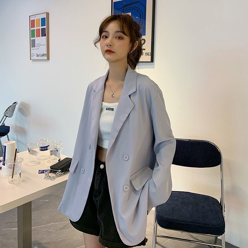 Áo Khoác Vest Màu Hồng Thiết Kế Mới Cao Cấp Thời Trang Dành Cho Nữ