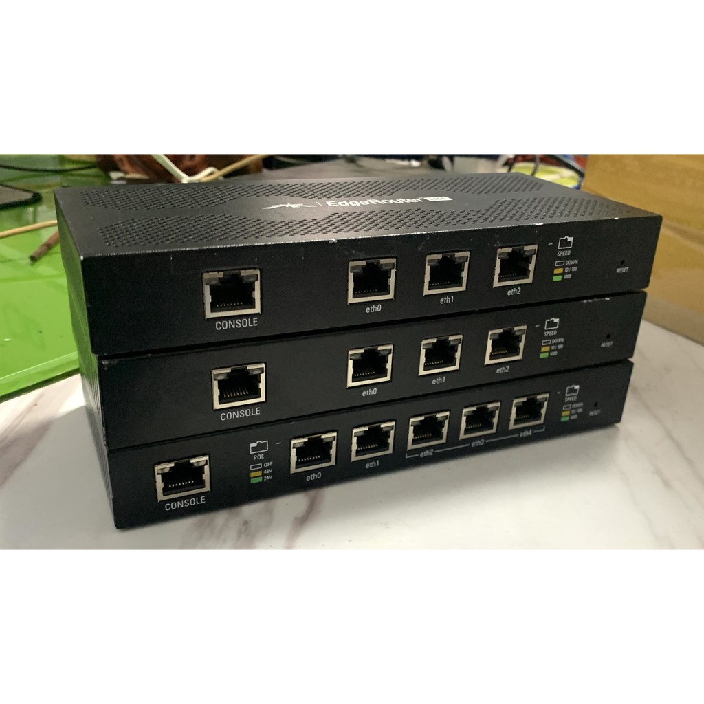 ✅ Ubiquiti - EdgeRouter Lite 3 - EdgeRouter ERPoe-5 - Gigabit Cân Bằng Tải Mạng Internet Doanh Nghiệp