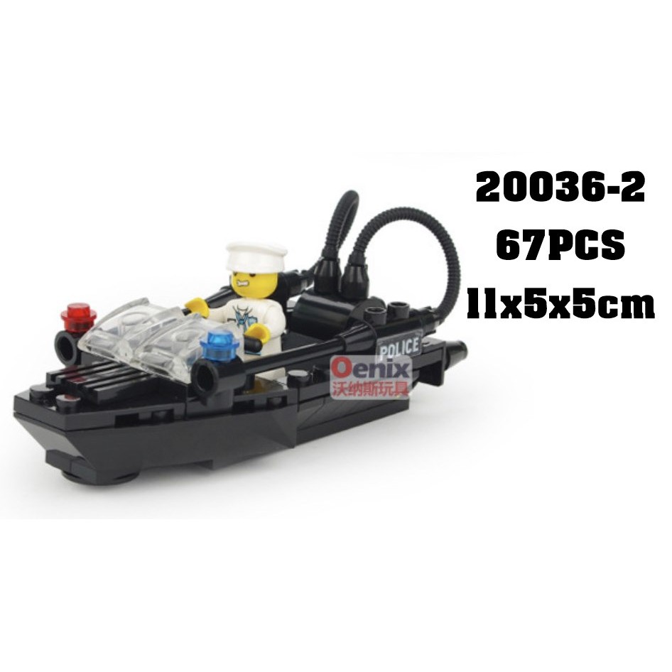 Đồ chơi xếp hình trực thăng 408 chi tiết - 6 trong 1 - 20036