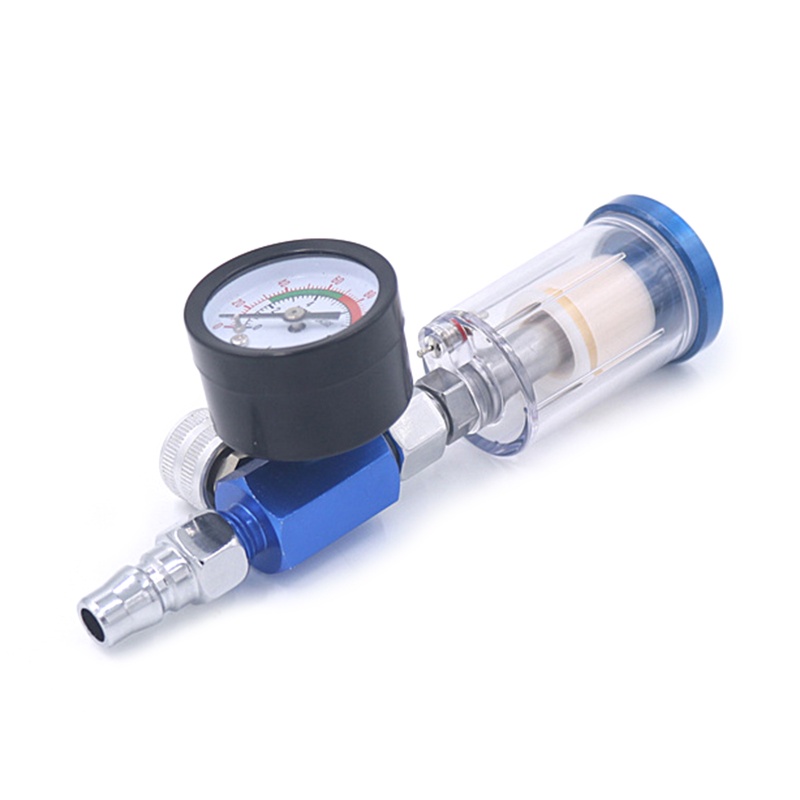 Đồng Hồ Đo Áp Suất Khí Nén Nâng Cấp Đo Tách Lọc Nước Dầu