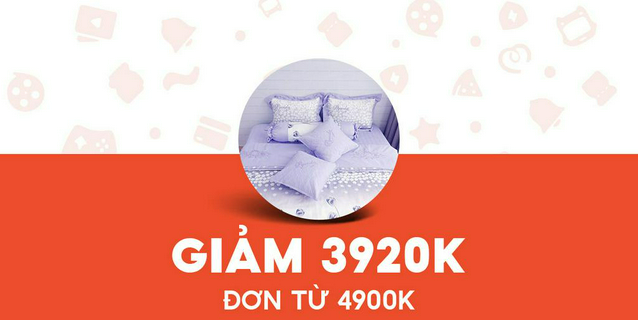 [Scan & Pay] - VUA NỆM - Giảm 3920K cho Bộ chăn ga Pyeoda gấm sần