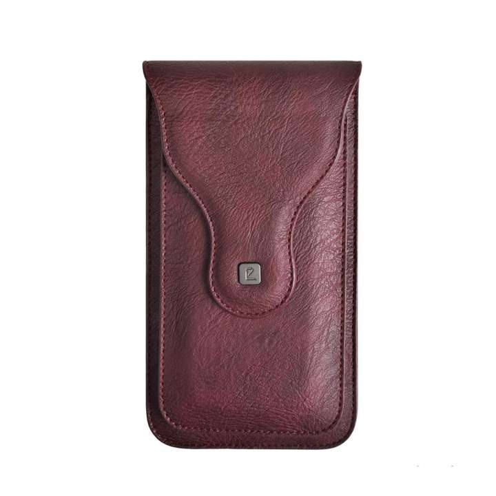 dongrz®Leo Núi Ngoài Trời Kẹp Đeo Điện Thoại Bao Da Retro Giả Da Nam Túi Đeo Thắt Lưng Giá Để Điện Thoại-198-ExampleVN