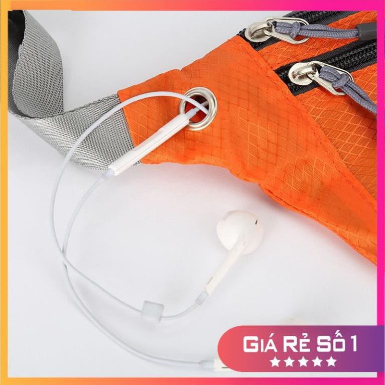 Túi đeo chéo hông bụng chạy bộ thể thao nam nữ mini chống thấm nước 3 ngăn nhỏ gọn cực kỳ tiện dụng TV01 | BigBuy360 - bigbuy360.vn