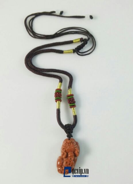 Dây Chuyền Tỳ Hưu Tài Lộc Đá Kim Sa MS628