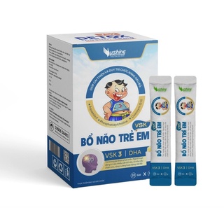 [ combo 5 hộp ] Thạch Bổ não Trẻ em VSK ( hộp 20 gói)
