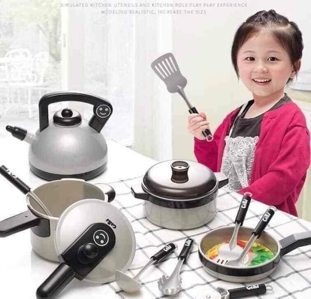 Bộ đồ chơi nấu ăn cho bé