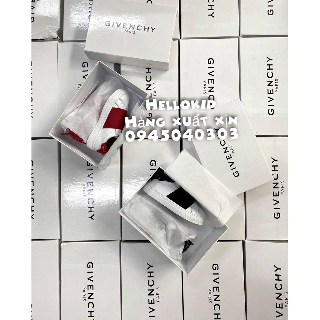 Giày trắng phối 2 màu