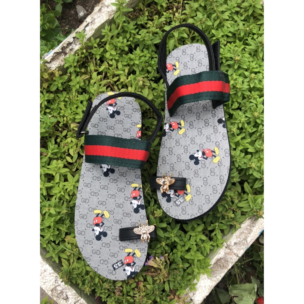 dép cặp nam nữ sandal đồng nai ( đế micky màu xám quai dù ) size từ 36 nữ đến 42 nam size ib chọn thêm