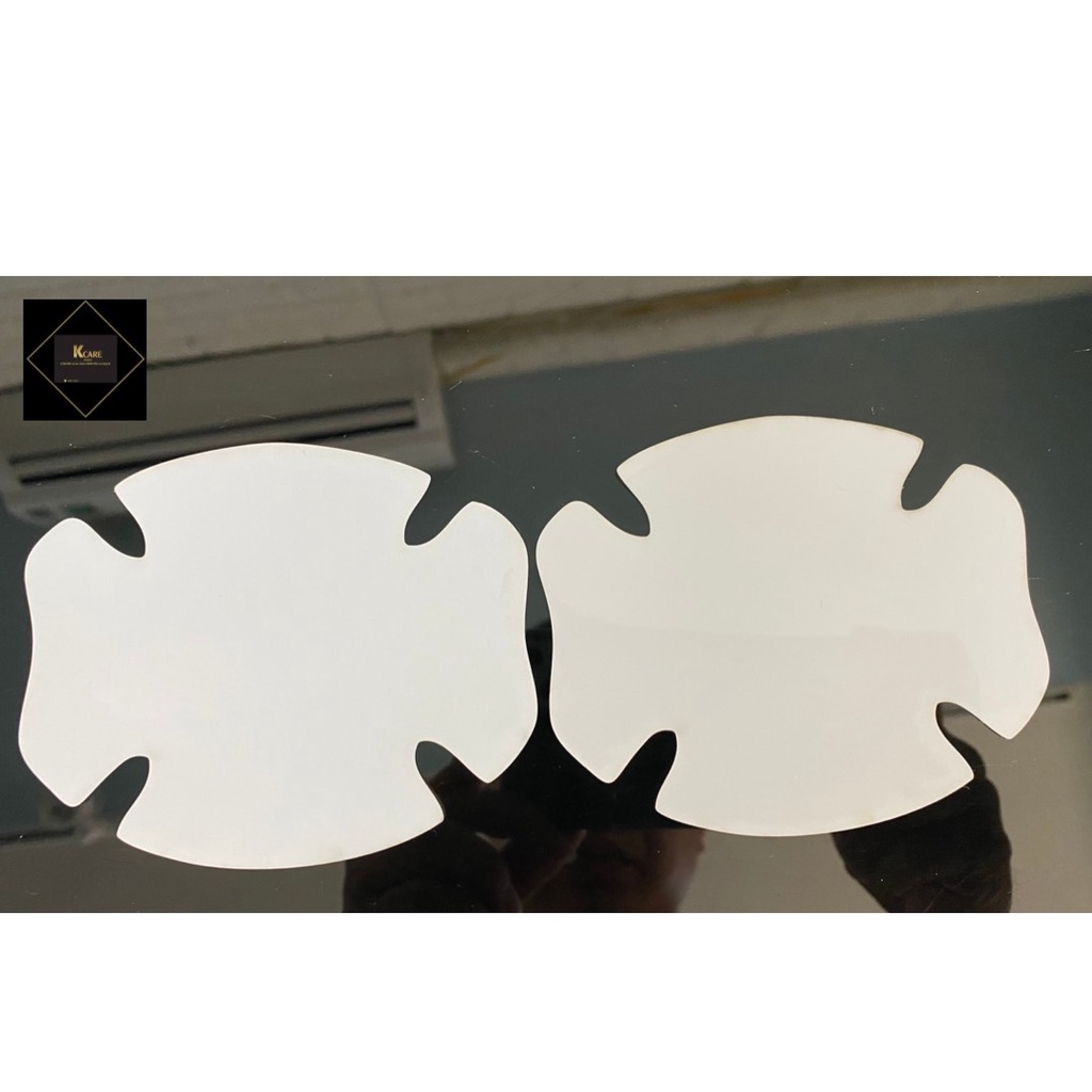 Dán hõm cửa ô tô . Bộ PPF TPU 4 miếng dán trong suốt tay nắm hõm cửa ô tô , Film ppf chống xước tay nắm cửa ô tô