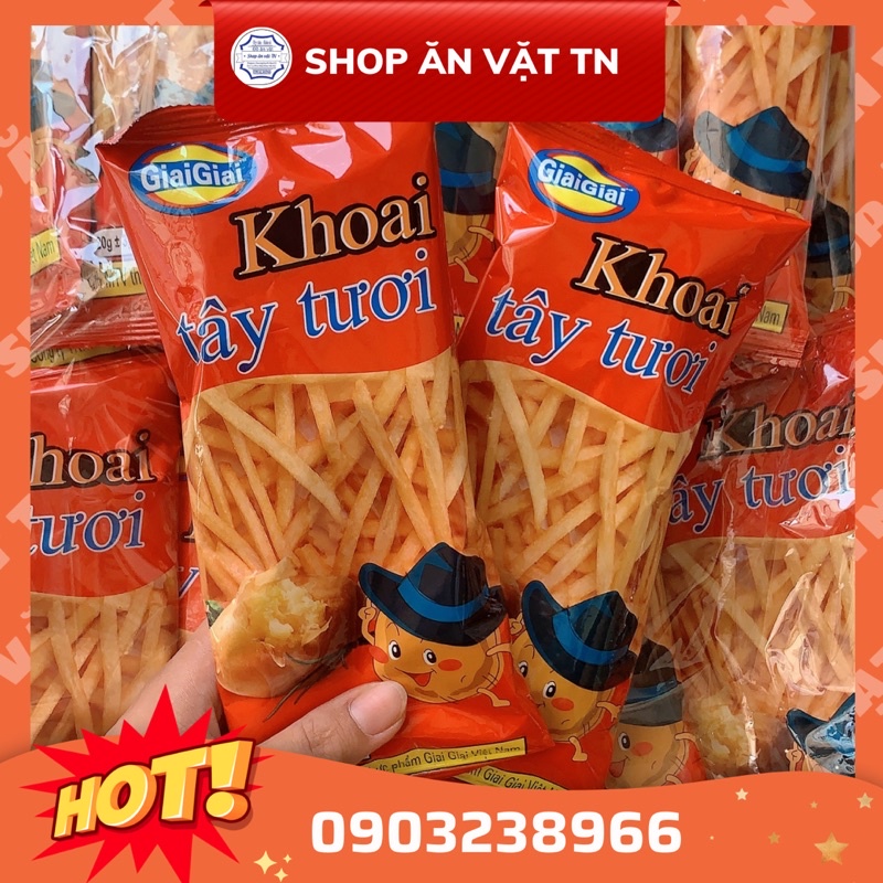 Gói snack Khoai Tây Tươi GiaiGiai