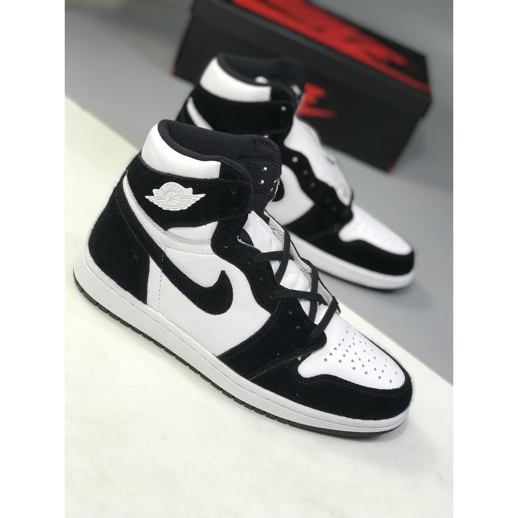 Giày Jordan cao cổ đen trắng [ XẢ HÀNG] Giày thể thao JD1 high PANDA cao cấp nam nữ | BigBuy360 - bigbuy360.vn