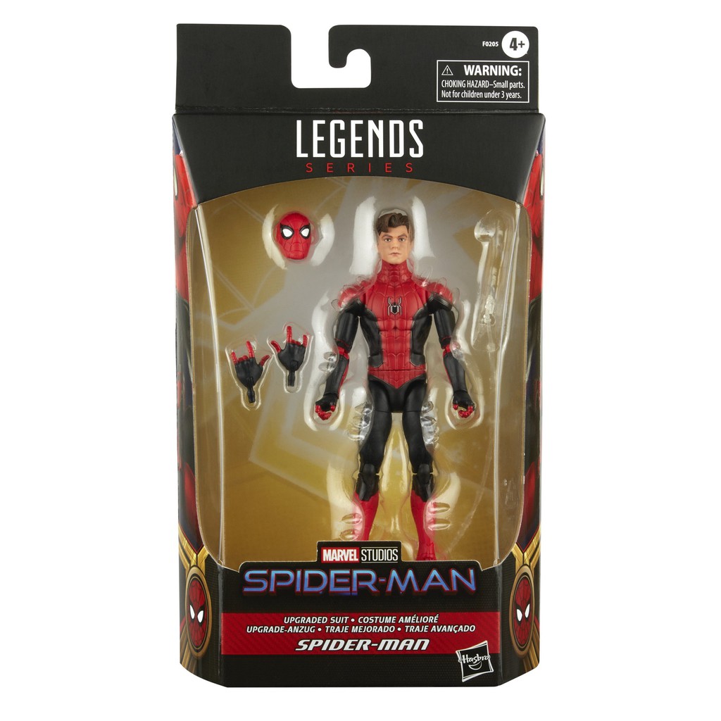 Spider-Man Mô hình Hasbro ϟ Marvel Legends Series 6-inch ϟ Spider-Man 3: No Way Home - Upgraded Suit