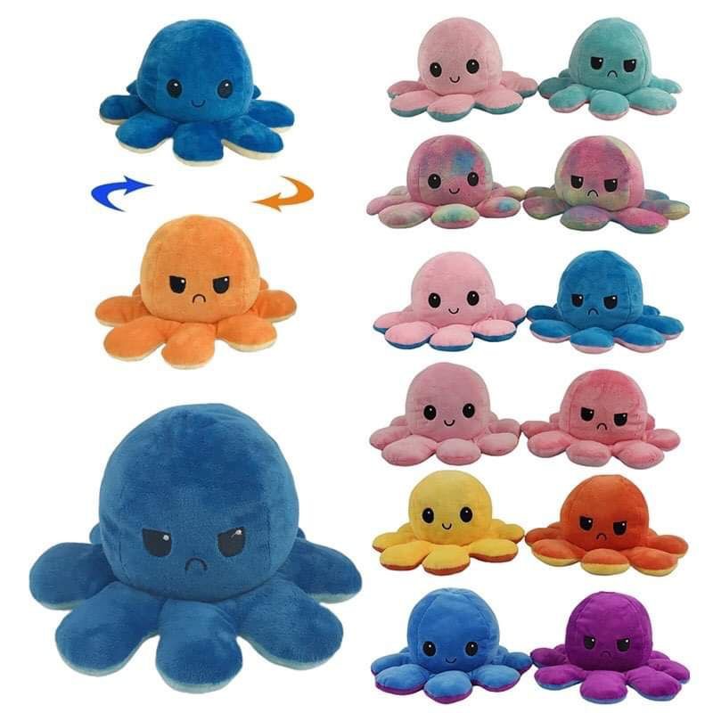 💥Flash Sale🎁 Bạch Tuộc Nhồi Bông, Gấu Bông Thay Đổi Được Cảm Xúc Cá Nhân