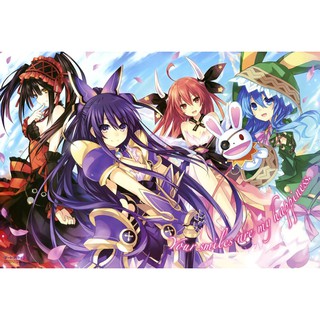 Áo thun anime Tohka đen