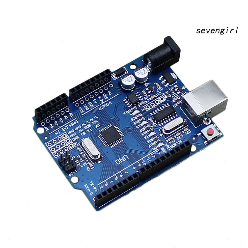 Bo Mạch Sev-Atmega328P Ch340G 40p Pin Cho Uno R3 + Dây Cáp 50cm