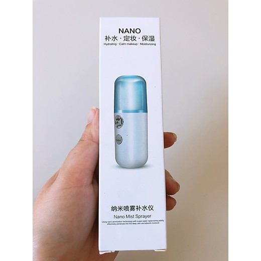 Máy xịt khoáng phun sương mini Nano