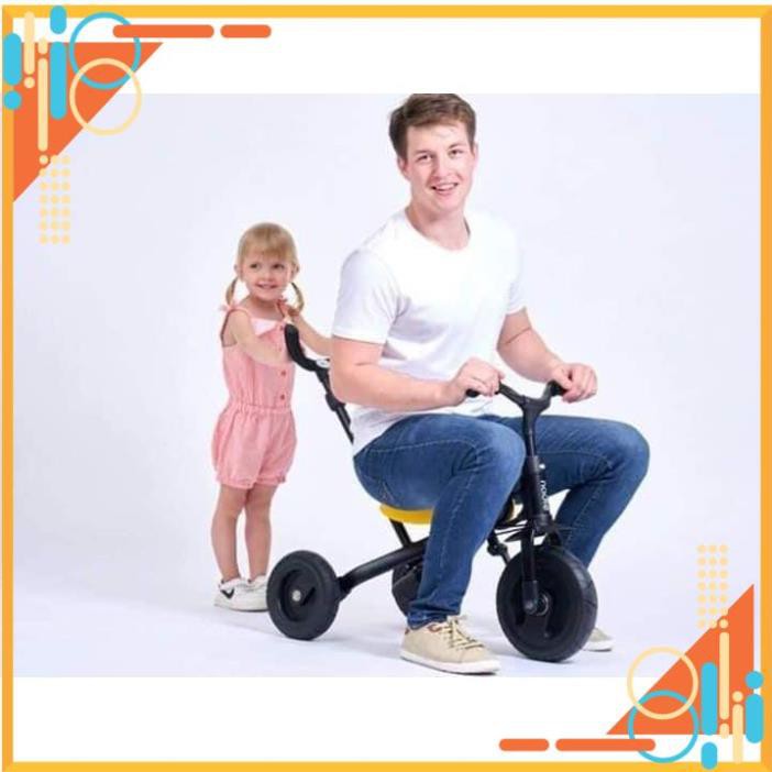 [ Mua ngay nhận ưu đãi của TINI ] Xe đẩy-chòi chân kết hợp xe đạp 3 bánh 3 trong 1 Nadle - Joovy - SLA2 có cần đẩy