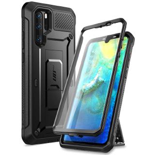 Ốp Điện Thoại Gồ Ghề Bảo Vệ Toàn Diện + Ốp Lưng + Giá Đỡ Cho Huawei P30 pro