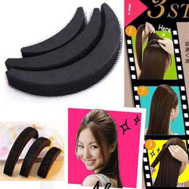 Bộ 3 kẹp phồng mái, đệm phồng mái 3 cấp độ