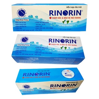 Hỗn hợp rửa mũi Rinorin