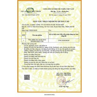 Keo ho Diệp Chi thành phần thiên nhiên hỗ trợ giảm ho, bổ phế, long đờm