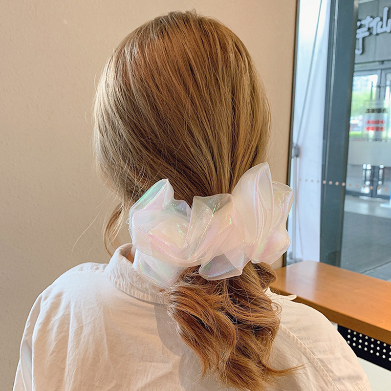 Dây Cột Tóc Vải Thun Co Giãn Thời Trang Hàn Quốc