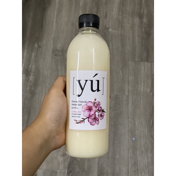 [Chính hãng/Repack] Yú THƠM SIÊU DAI Sữa tắm Yu nước hoa  cho chó mèo - Chai 500ml có vòi ấn