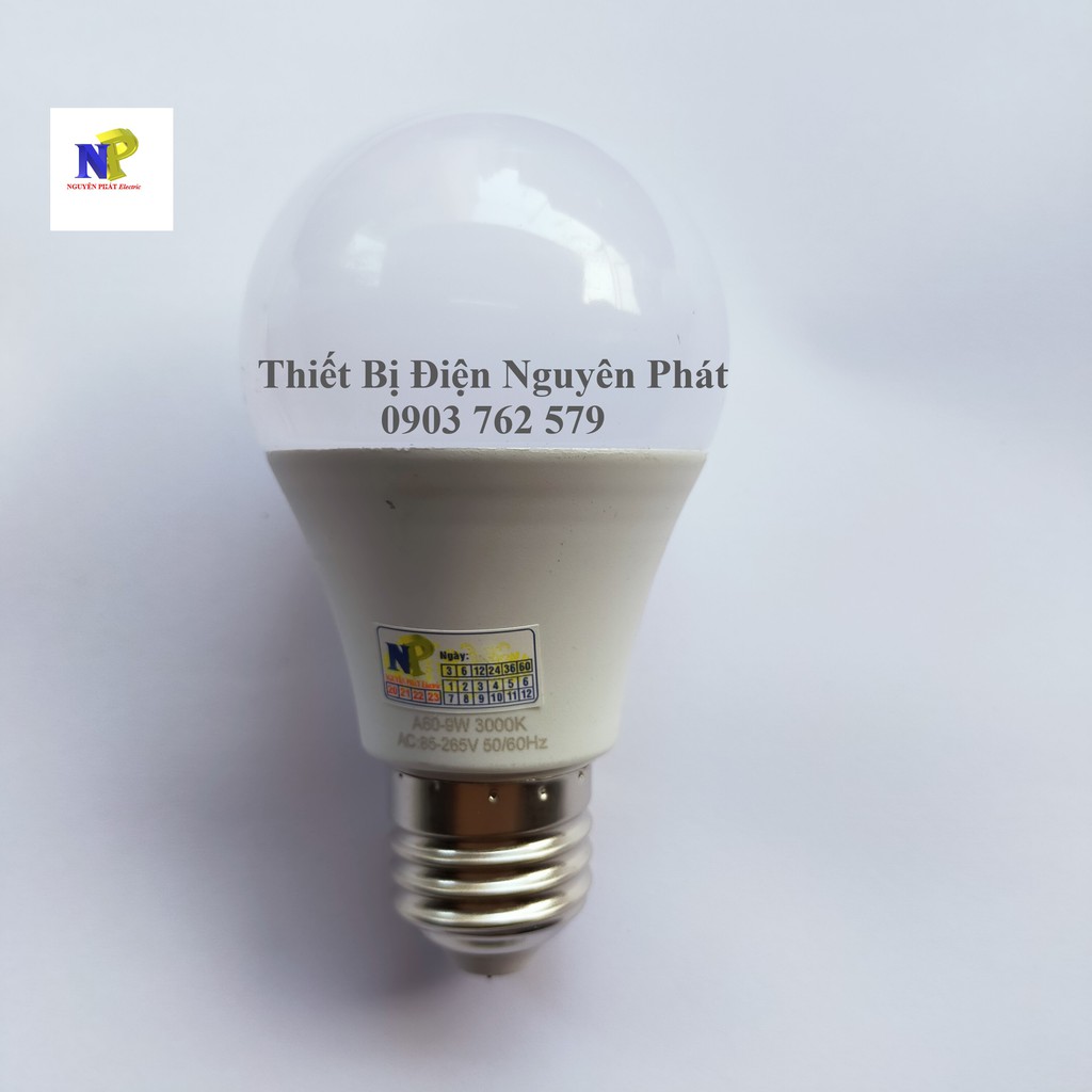 Bóng Đèn Led Bulb Kín Nước 9w Ánh Sáng Trắng/Vàng