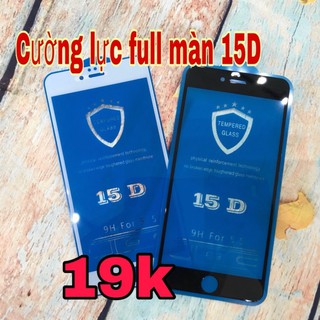 [ĐỘC QUYỀN DUY NHẤT] KÍNH CƯỜNG LỰC FULL MÀN 15D DÀNH CHO IPHONE