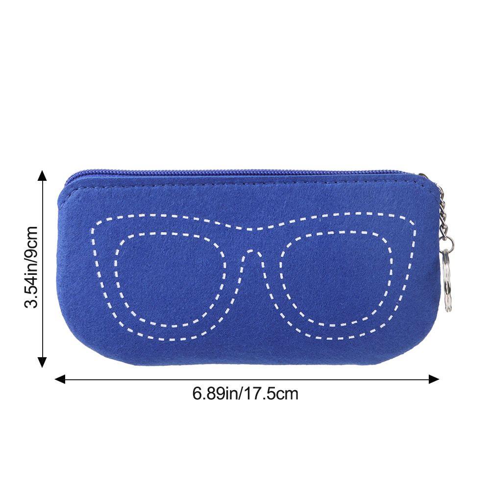WONDER Hộp Đựng Mắt Kính Có Khóa Kéo Unisex