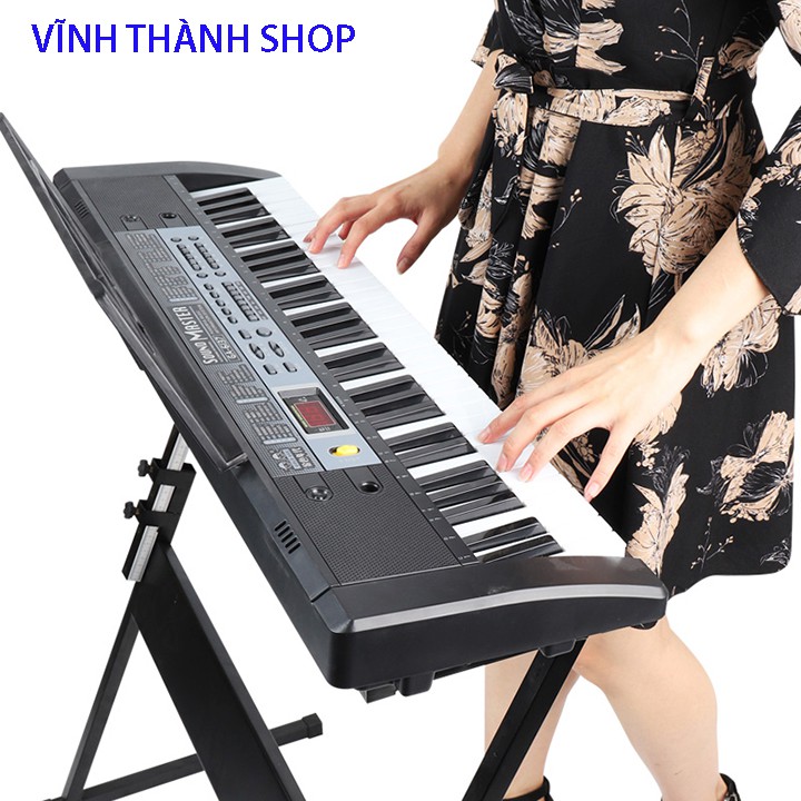 [ Ảnh Thật ] Đàn Piano Đàn Organ Electronic Keyboard Đàn 61 phím Đàn điện cho người mới học đàn