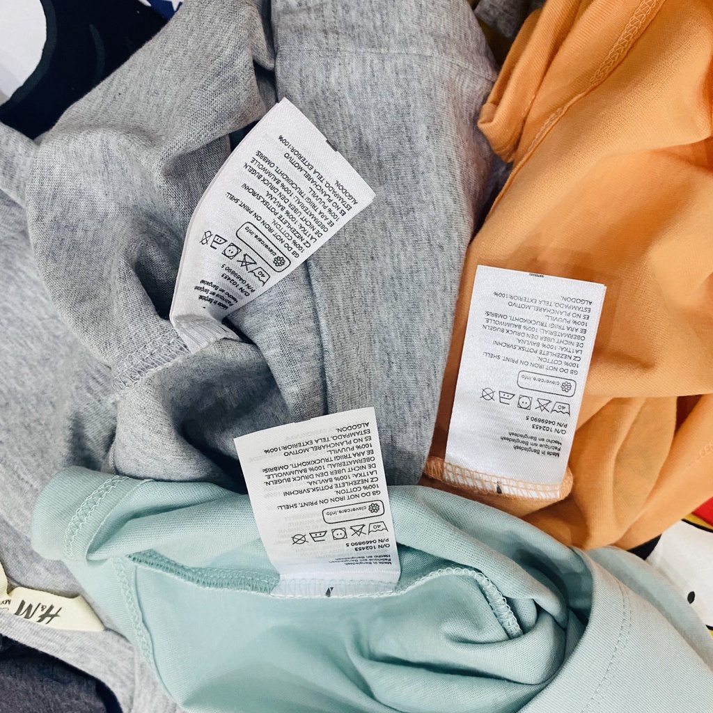 Áo phông bé trai xuất dư thun cotton/ Áo thun bé trai cộc tay 1 tuổi đến 5 tuổi - ATM - Bebefamilyshop