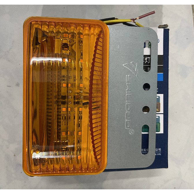 Đèn LED hong xe tải đèn LED sườn xe tải cao cấp chống nước có đèn soi bánh xe điênj 12V và 24V loại lớn đầy đủ màu