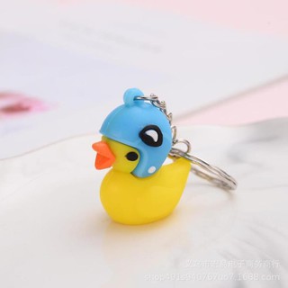 Móc khoá vịt đội mũ