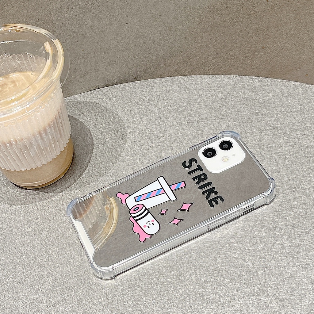 Ốp lưng iphone Ốp Điện Thoại Silicon TPU Tráng Gương Cho Iphone 11 / 12 Pro Max 7 Plus X Xr Xs Max 7 8 Plus Se 202013 Pro Max 13 MINI 14 Dinuo case