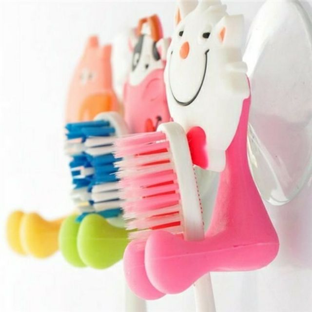 Dụng cụ kẹp bàn chải đánh răng hình thú | BigBuy360 - bigbuy360.vn