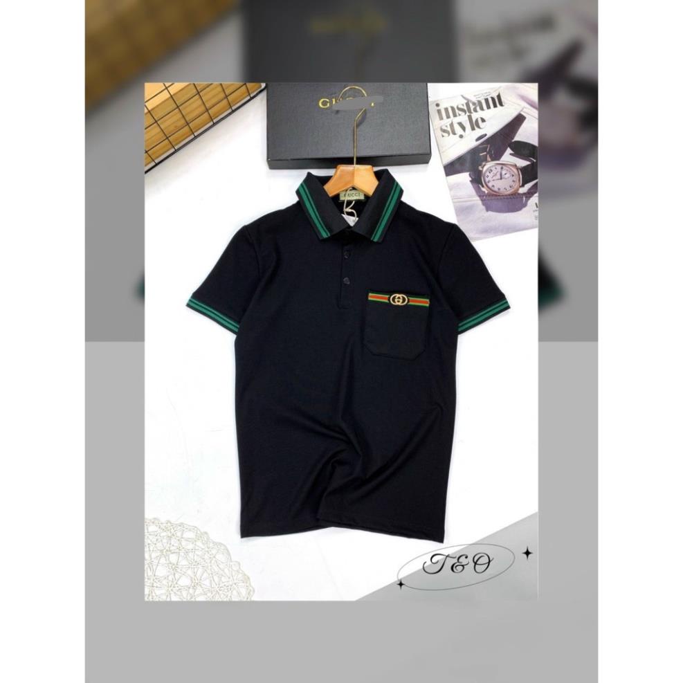Áo thun nam cổ trụ Gucci NH400003 | Dehog Shop ⚡