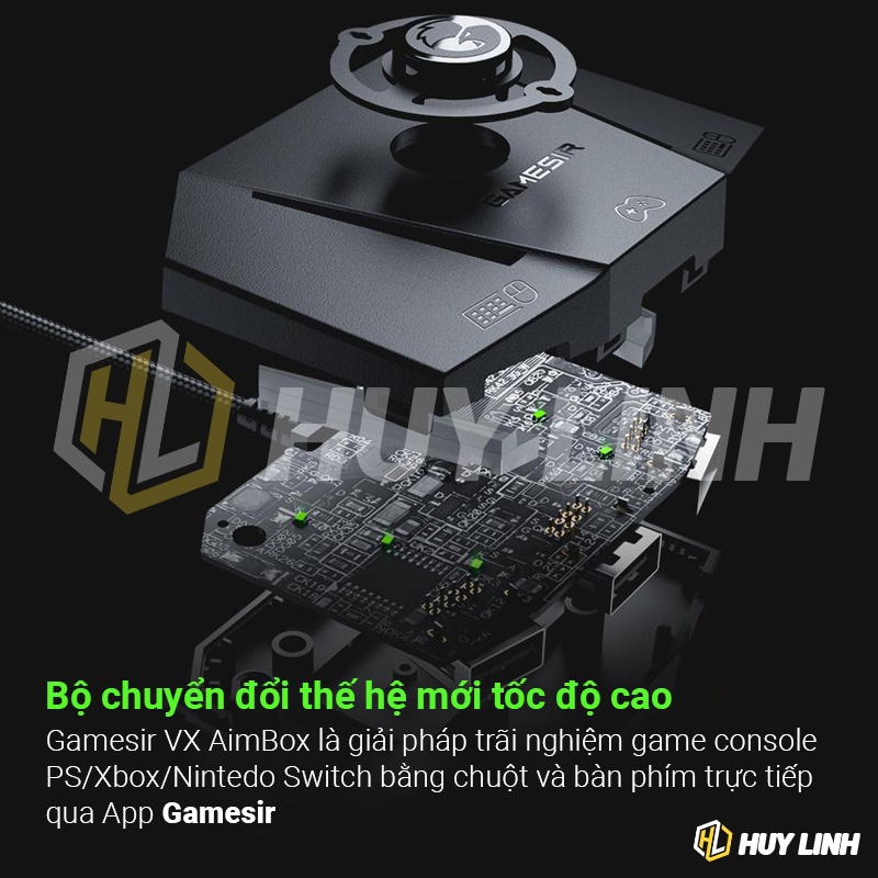 Bộ chuyển đổi GameSir VX AimBox - Hỗ trợ Console PS4/PS5/Xbox One/XboxX/S/Nintendo Switch