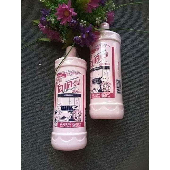 NƯỚC TẨY BỒN CẦU, NHÀ VỆ SINH OKAY THÁI LAN 960ml