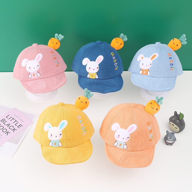 Mũ lưỡi trai cho bé trai và bé gái tùy chọn màu sắc