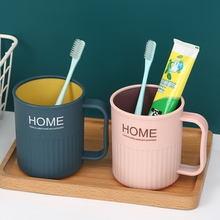 Cốc đánh răng chữ Home cao cấp có quai