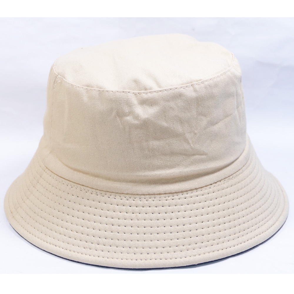 Nón tai bèo bucket trơn 2 mặt chất liệu Cotton thoáng mát thích hợp cho nam nữ