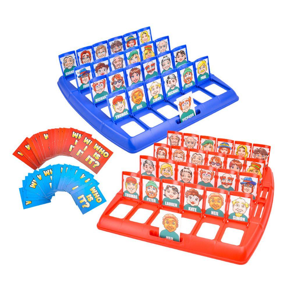 Bộ Đồ Chơi Xếp Hình REBUY1 Who Is It Board Tương Tác Giữa Ba Mẹ Và Bé