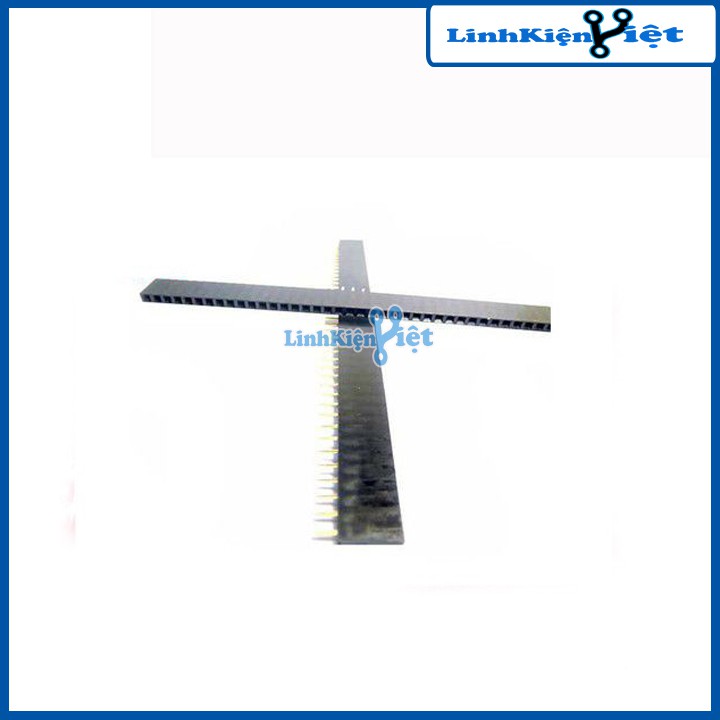 Thanh Jump Cái Đơn 1x40P 2.54mm ( Đen )