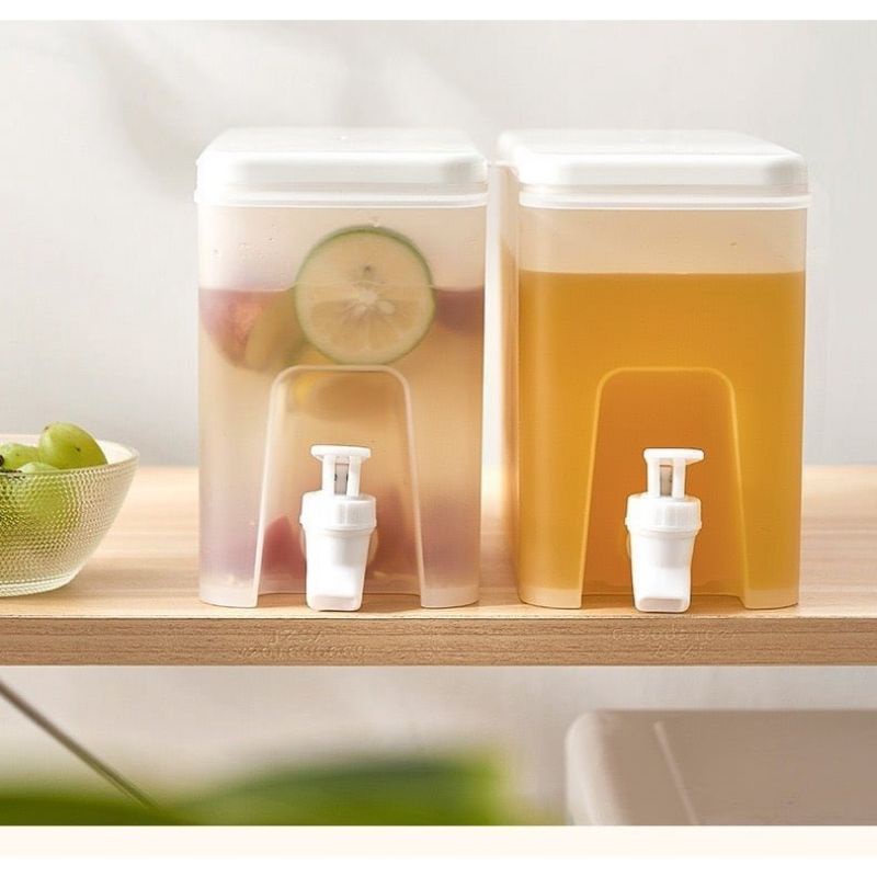 Bình nước có vòi để tủ lạnh 3,5L cao cấp
